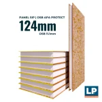 PANEL SIP 124 mm - OSB 11,1 APA PROTEC | PALO 2X4" BTO.