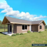 Casa Prefabricada Canelo 70 m2