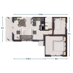 CANELO 50m2 - Imagen 3