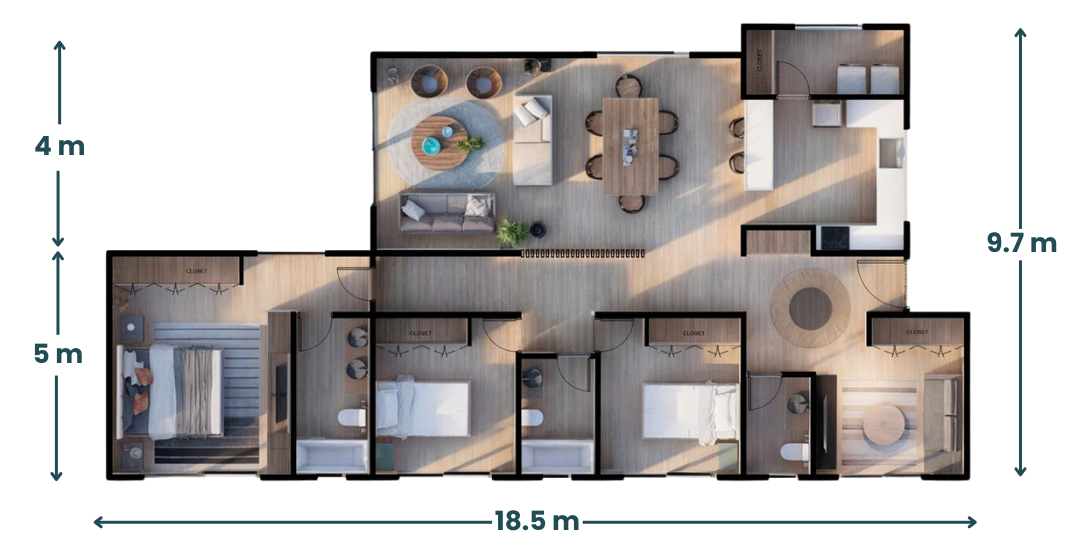 15m (3) COLBUN 140m2 - Imagen 5