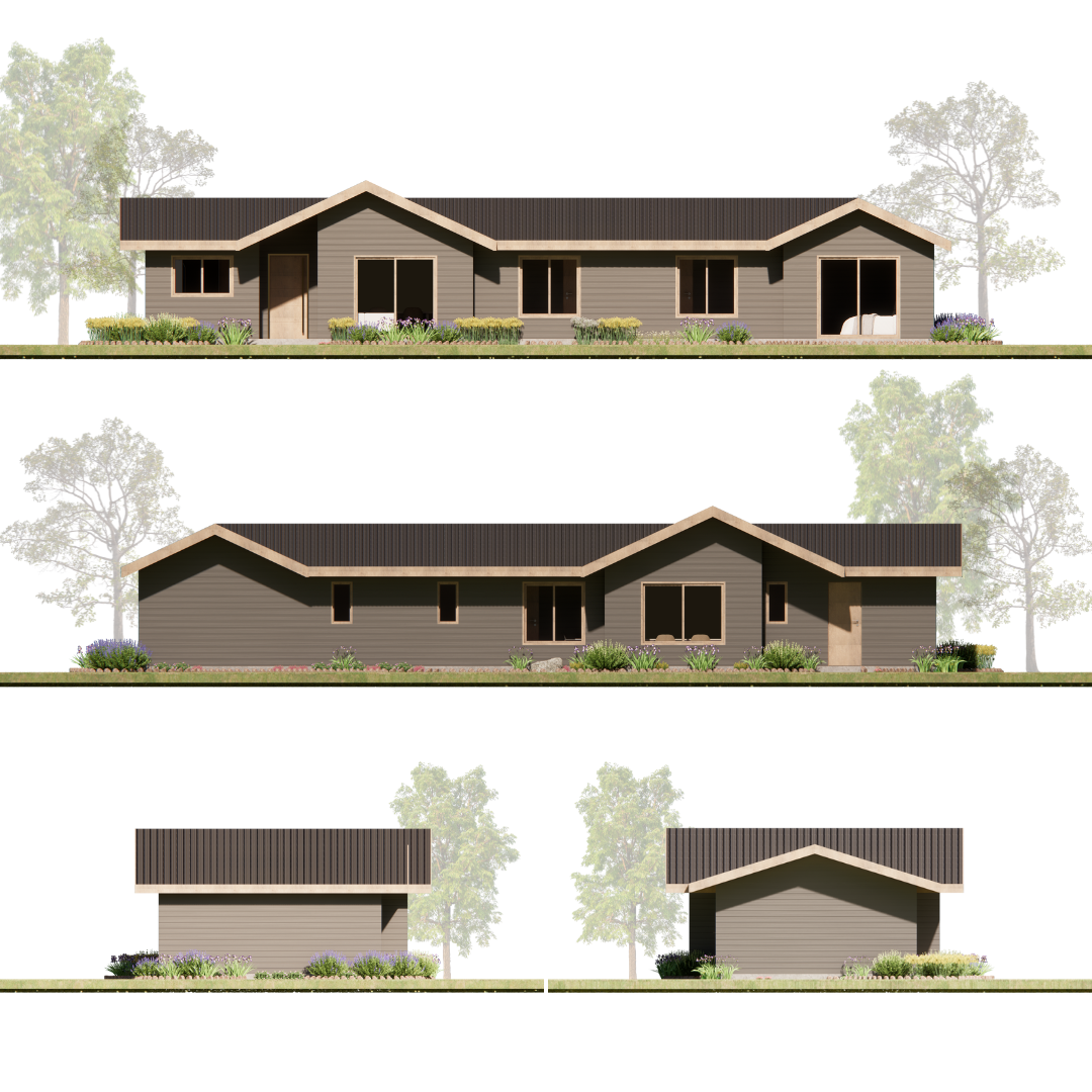 Elevaciones ENSENADA 100M2 - Imagen 4