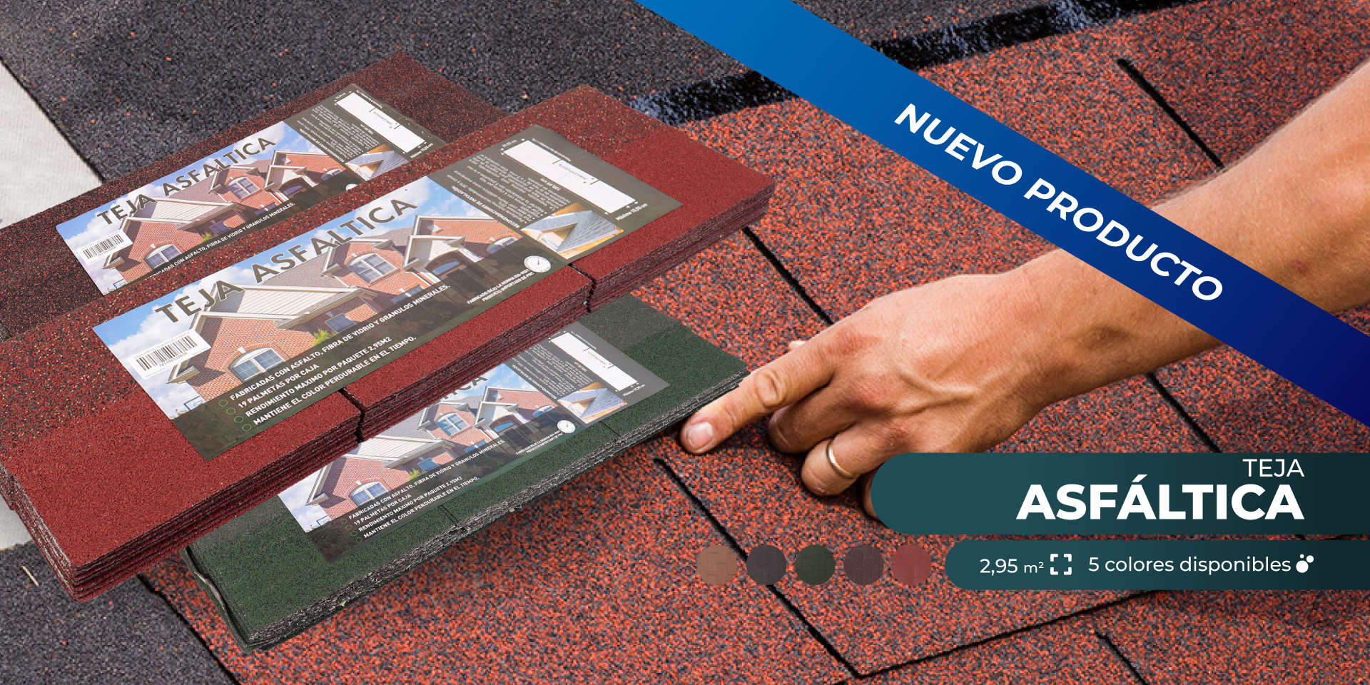 TEJA ASFALTICA COLORES