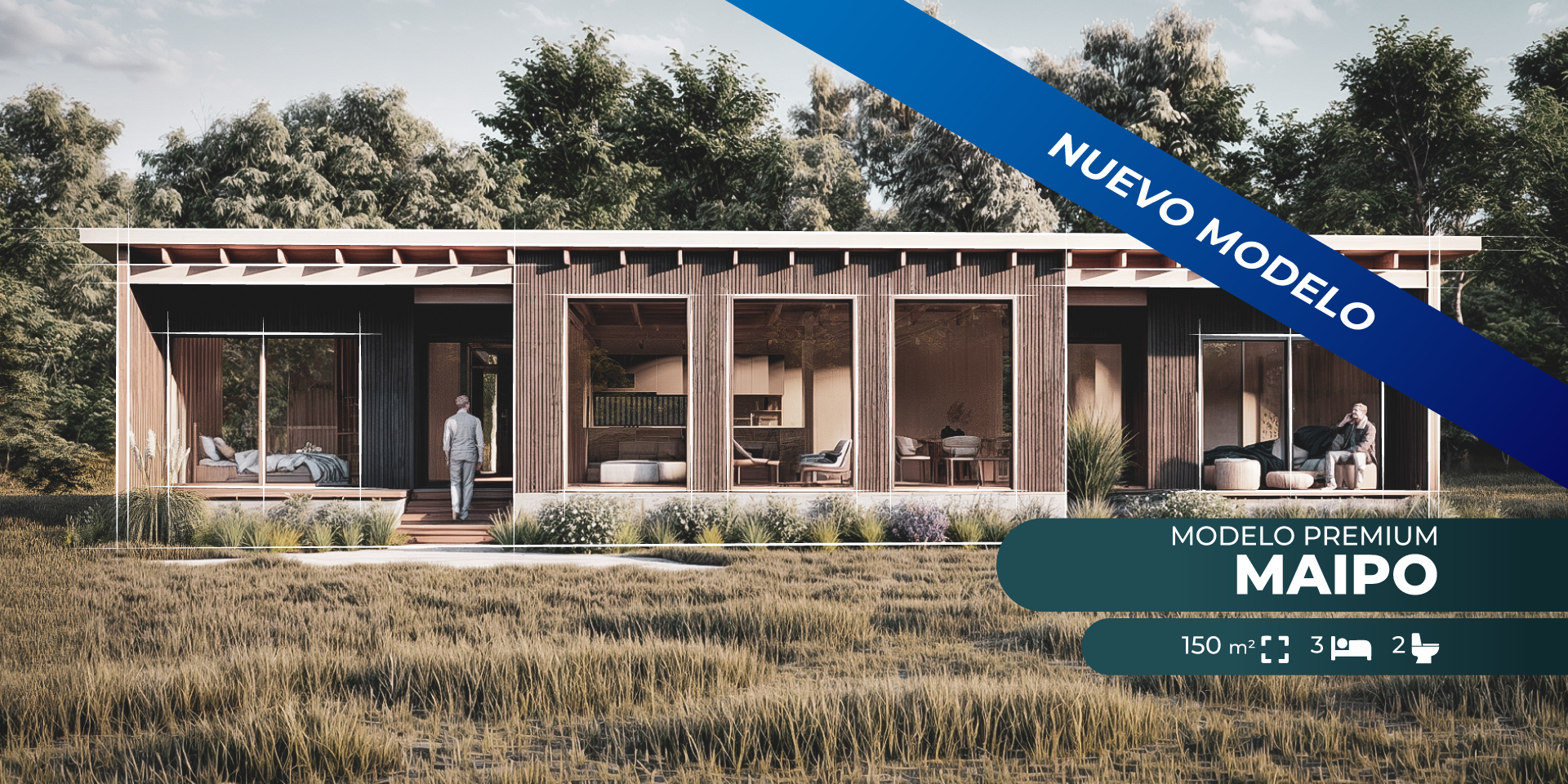 Casa Prefabricada Maipo